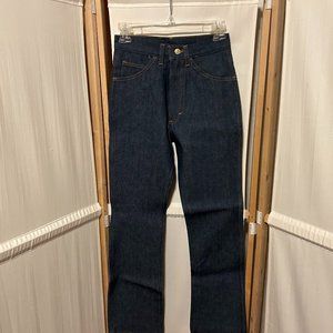 NWT Vintage ELY PLAINS Sz 14 Straight Leg Rockabilly Jeans NEW